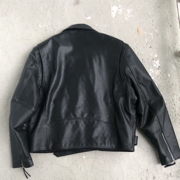 Vintage FMC Leather Biker jacket - Picture 5 of 7